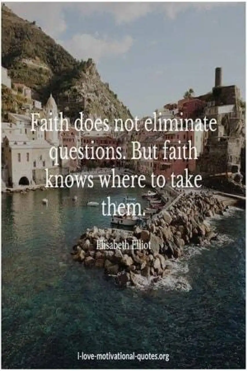 Elisabeth Elliot quotes about faith