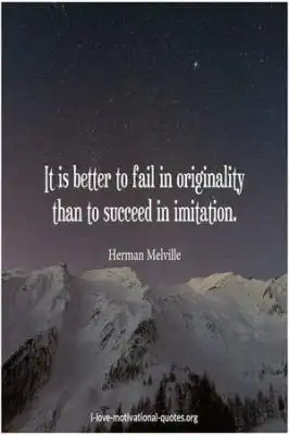 Herman Melville quote about success