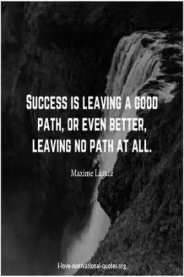 Maxime Legace sayings on success