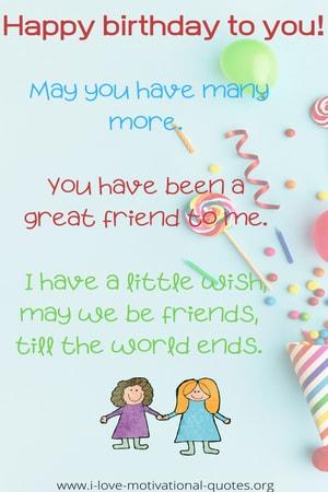 funny birthday quotes for friends