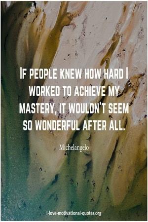Michelangelo quotes