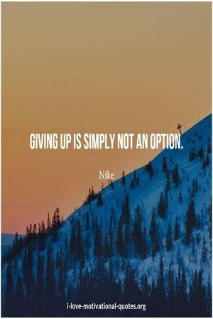 motivational quote by Nike