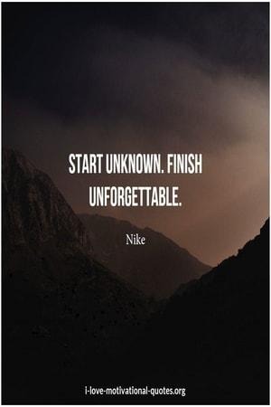 beautiful nike quote