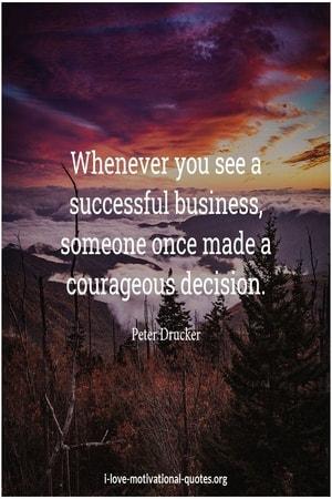 Peter Drucker quotes on decision making