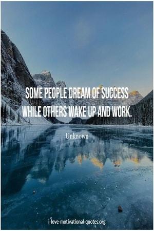 inspiring quotes about success and work
