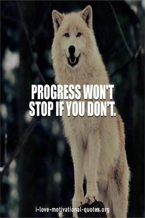 quotes about progress