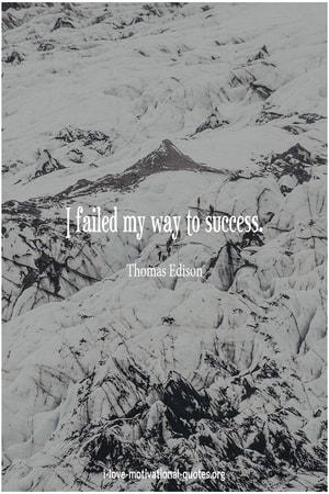 quotes about failing and succeeding