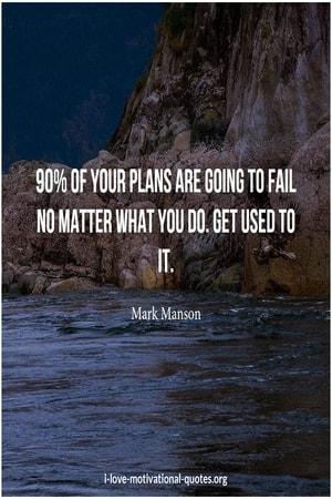 get used to failure quotes