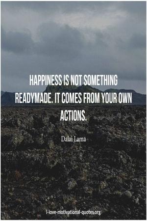 Dalai Lama quotes about happiness