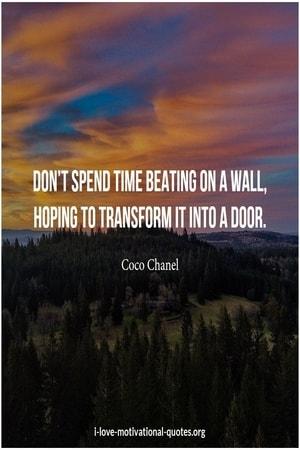 Coco Chanel quotes about hope