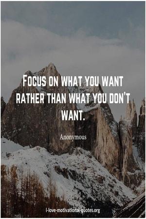 quotes about focus