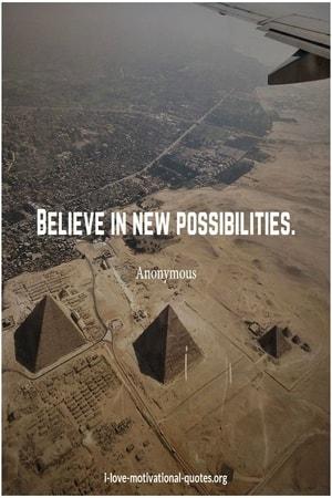 quotes about possibilities