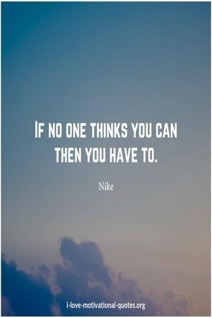 Nike inspirational quotes