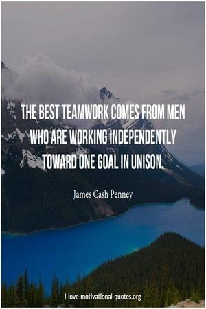 James Cash Penney quotes about teamwork