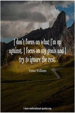 Venus Williams tennis quotes