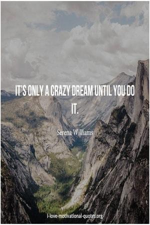 Serena Williams tennis quote