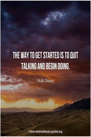 inspirational Walt Disney quote