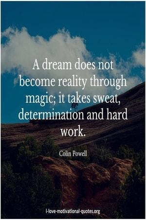 Colin Powell quotes on work