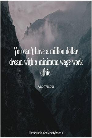 sayings on million dollar