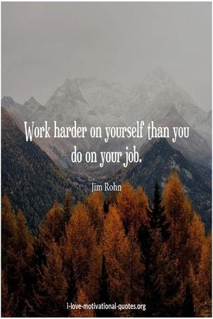 work hard on yourself sayings