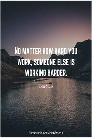 quotes about working hard