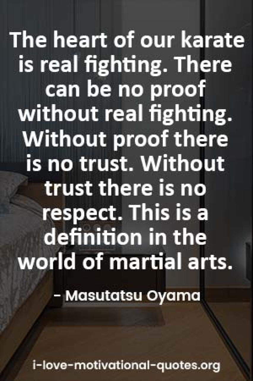 Masutatsu Oyama quotes