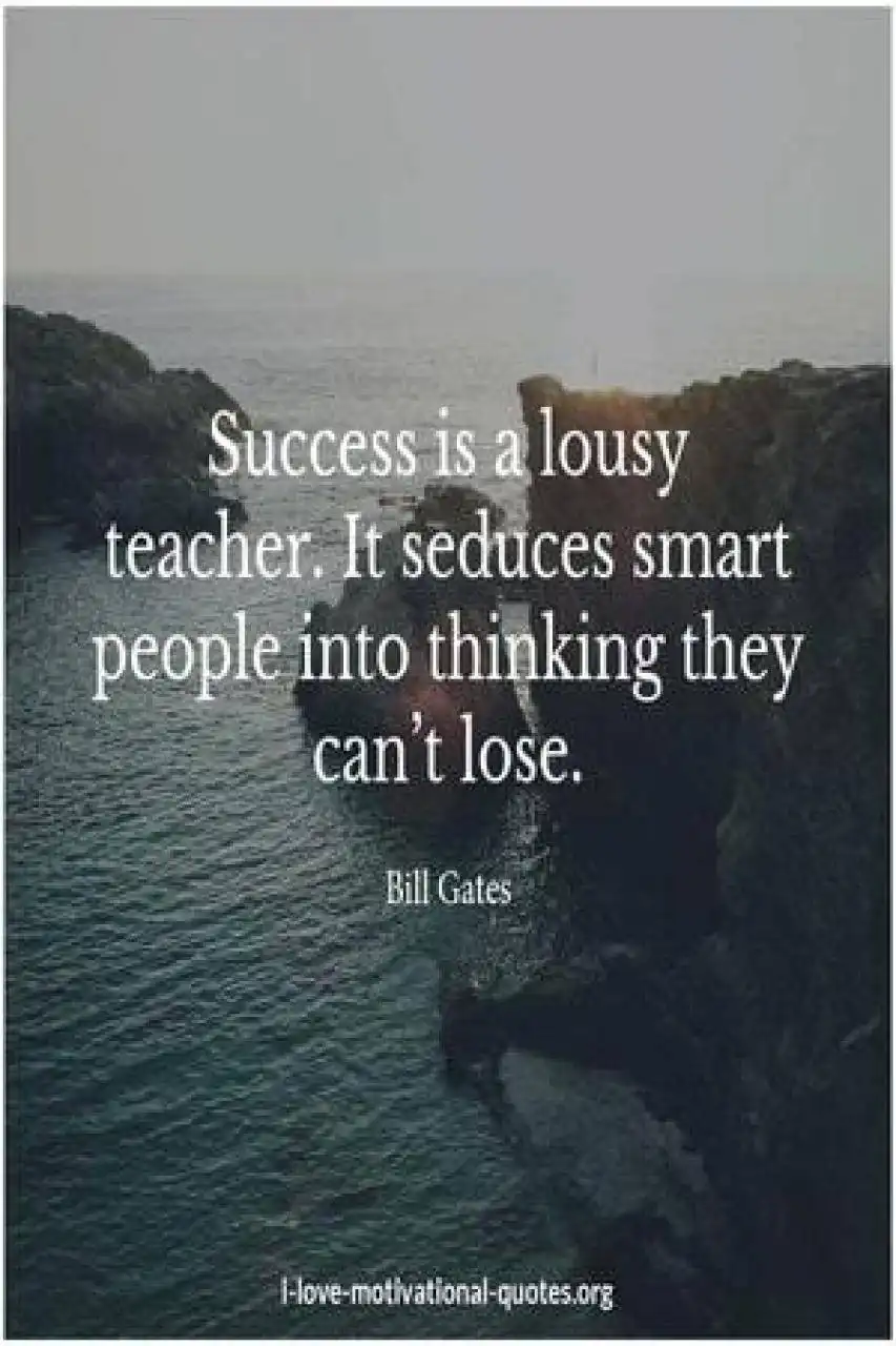 Bill Gates sayings about success