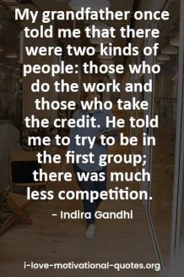 Indira Gandhi quotes