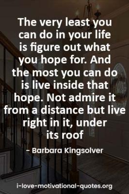 Barbara Kingsolver quotes