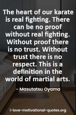Masutatsu Oyama quotes