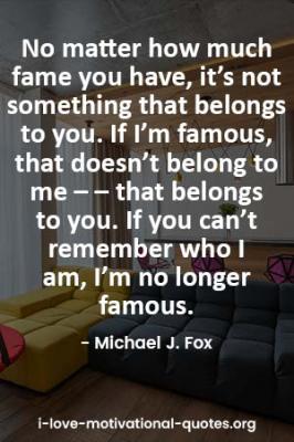 Michael J. Fox quotes