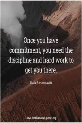 quotes about discipline and hard work