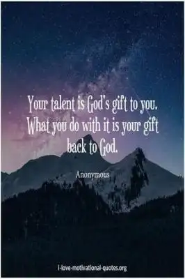 god's gift quotes
