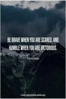 sayings about the brave