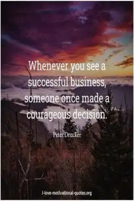 Peter Drucker quotes on decision making