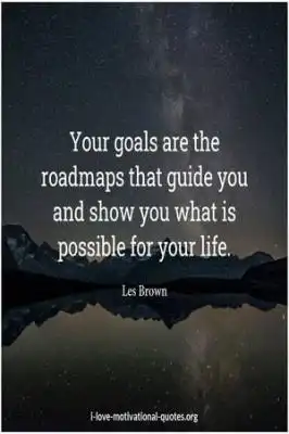 Les Brown sayings on goals