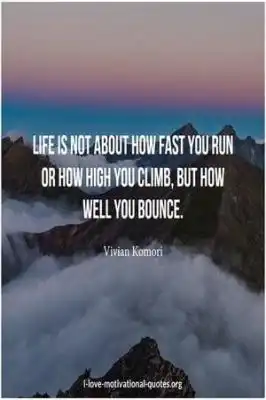 interesting life quote by vivian Komori