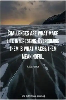 quotes about meaningful challenges