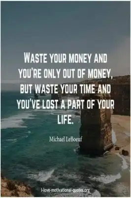 Michael LeBoeuf sayings about money