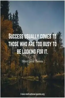 Henry David Thoreau on success