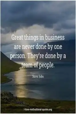 Steve Jobs quote about teamwork