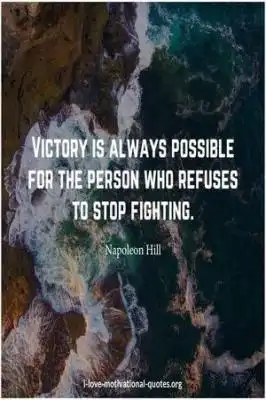 quotes about fighting for victory